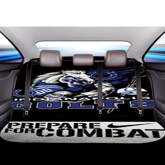 Indy Colts Horse Logo Prepare Car Back Rear Seat Covers