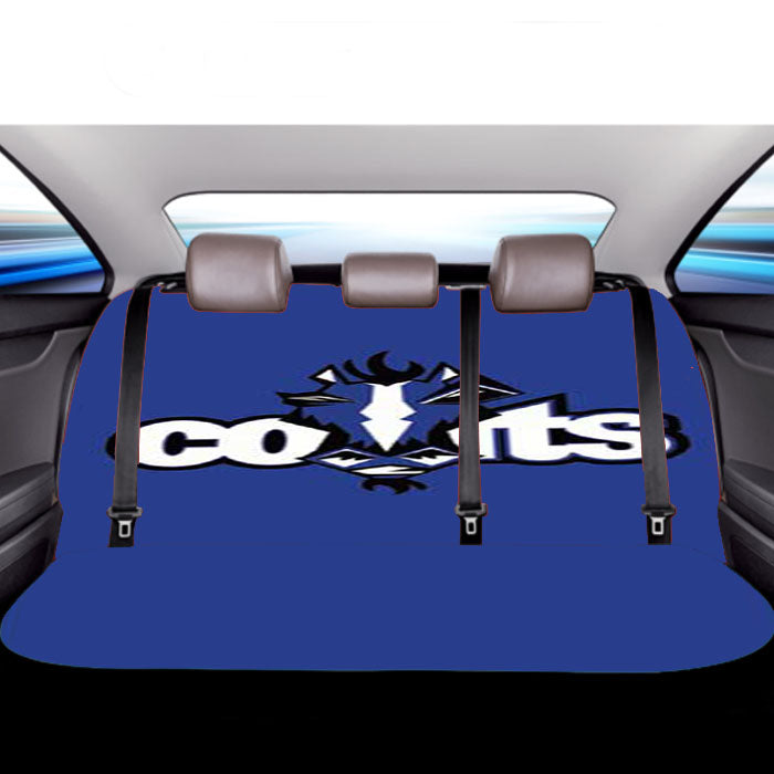 Indy Colts Logo Alt Car Back Rear Seat Covers