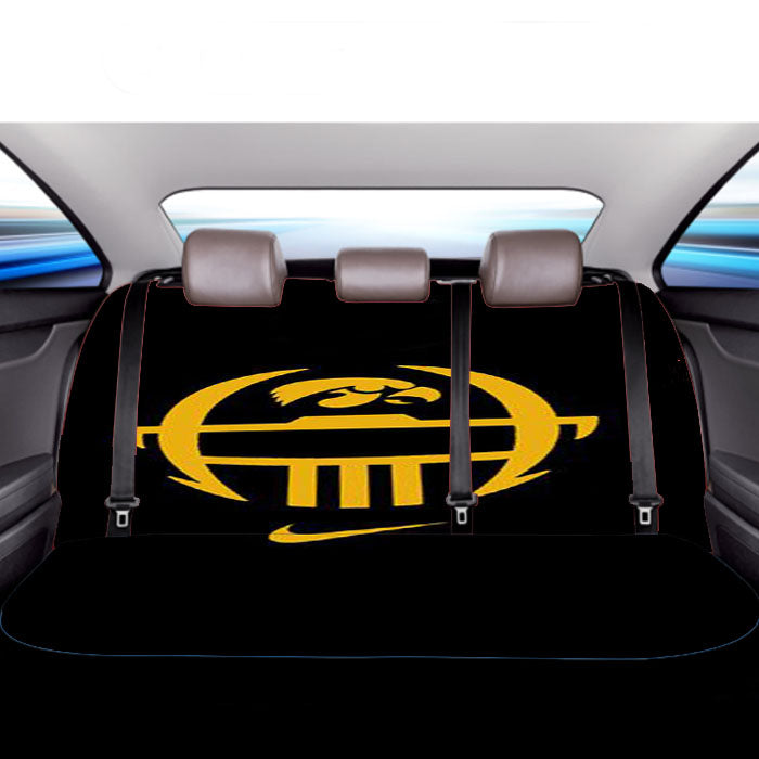 Iowa Hawkeyes Car Back Rear Seat Covers