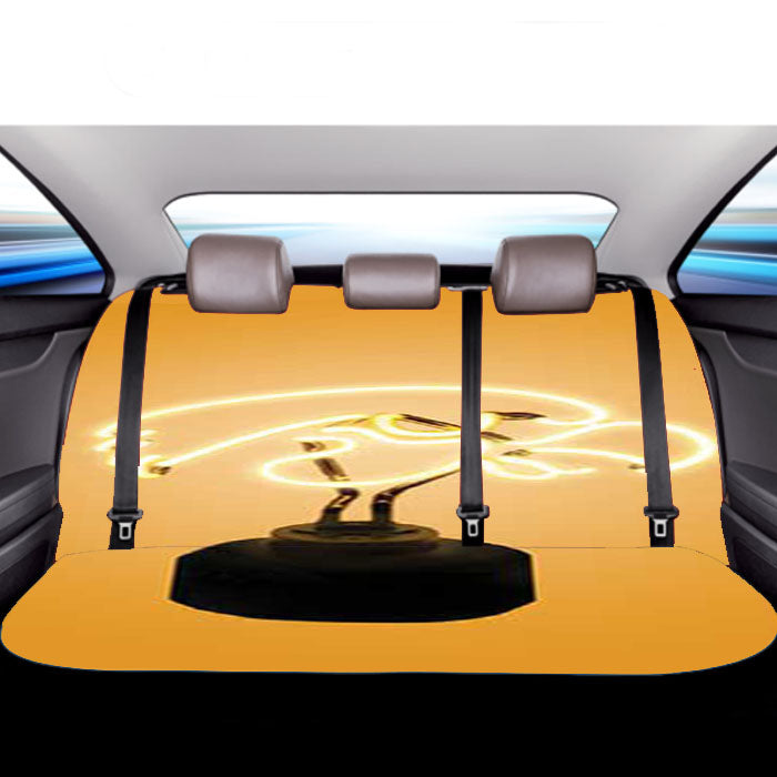 Iowa Hawkeyes Neon Car Back Rear Seat Covers