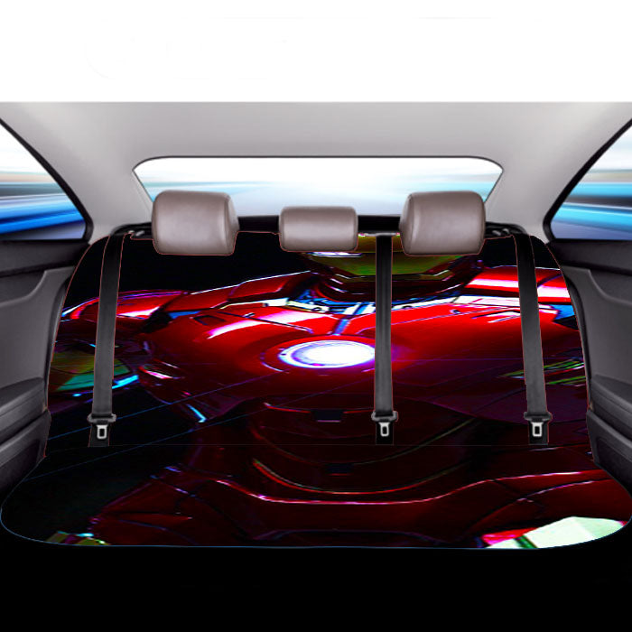 Iron Man Car Back Rear Seat Covers