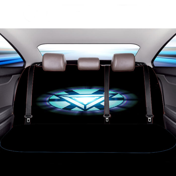 Iron Man Arc Reactor Car Back Rear Seat Covers
