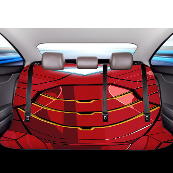 Iron Man Body Wallpaper Car Back Rear Seat Covers