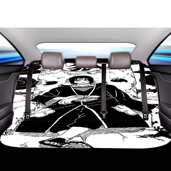 Itachi Uchiha Manga Car Back Rear Seat Covers