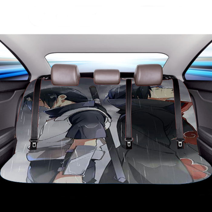 Itachi Uchiha Sadness Scene Car Back Rear Seat Covers