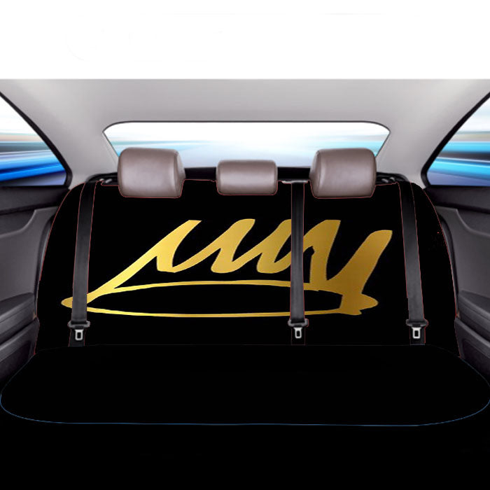 J Cole Crownn Car Back Rear Seat Covers