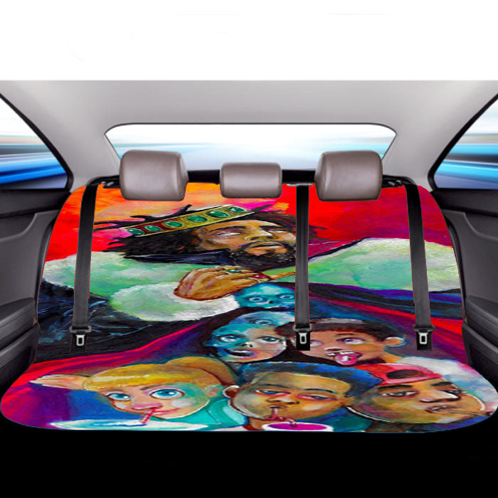 J Cole Kod Album Art Car Back Rear Seat Covers