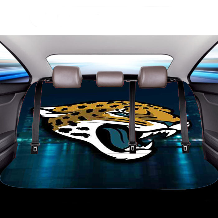 Jacksonville Jaguars Emblem Car Back Rear Seat Covers