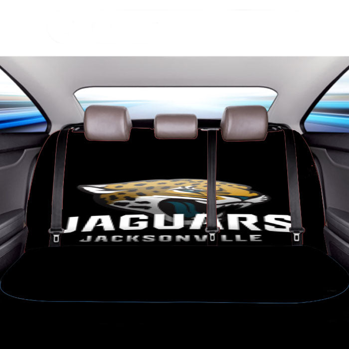 Jacksonville Jaguars Nfl Logo Car Back Rear Seat Covers