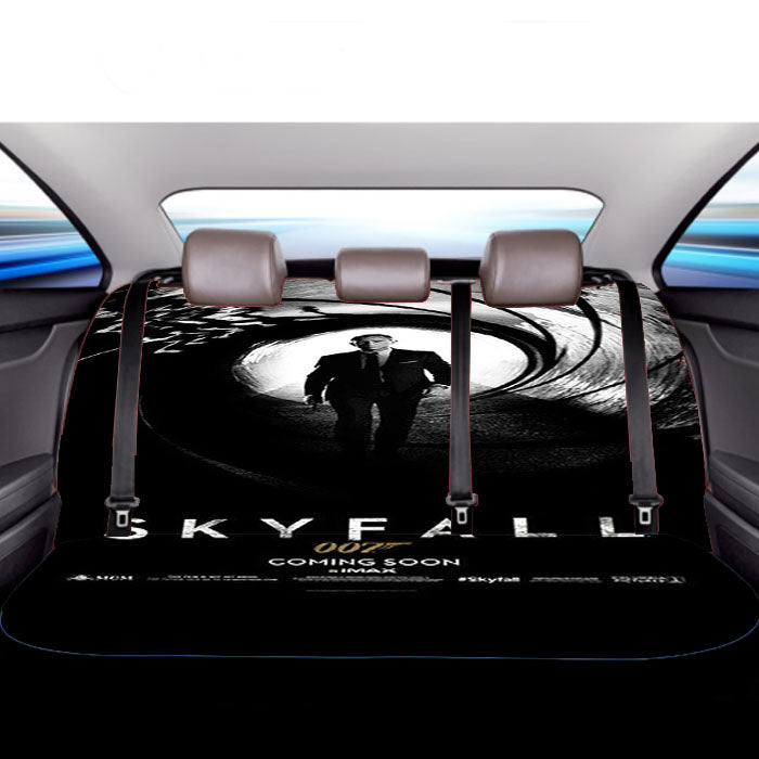 James Bond 007 Skyfall Car Back Rear Seat Covers