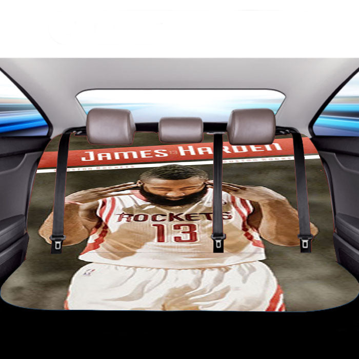 James Harden Basketball Car Back Rear Seat Covers