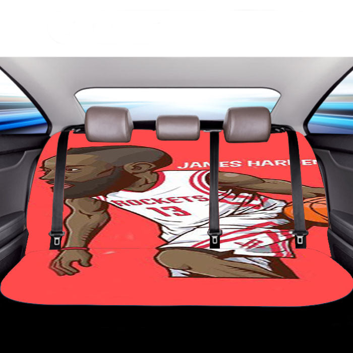 James Harden Nba Car Back Rear Seat Covers