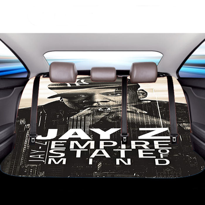 Jay Z Hip Hop Empire State Mind Car Back Rear Seat Covers