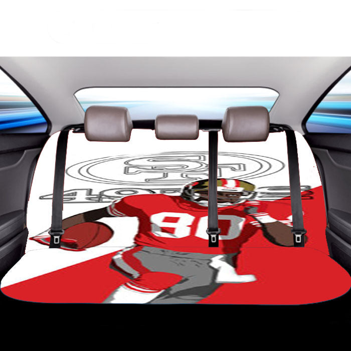 Jerry Rice San Francisco 49Ers Car Back Rear Seat Covers