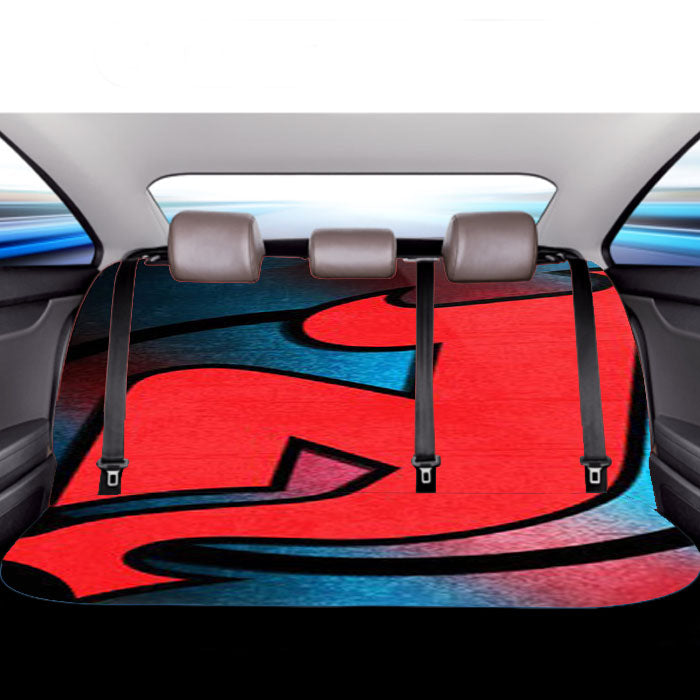 Jersey Devils Nhl Sport Logo Car Back Rear Seat Covers