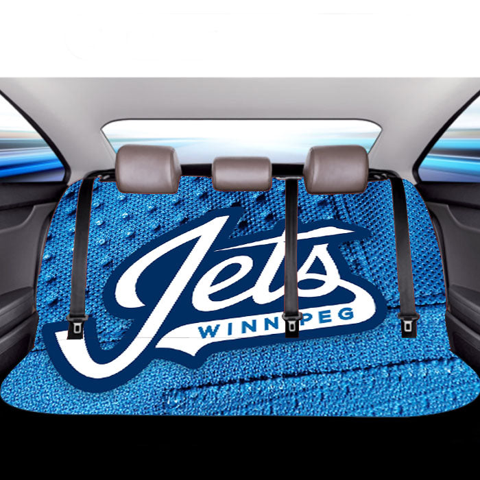 Jets Winnipeg Logo Car Back Rear Seat Covers