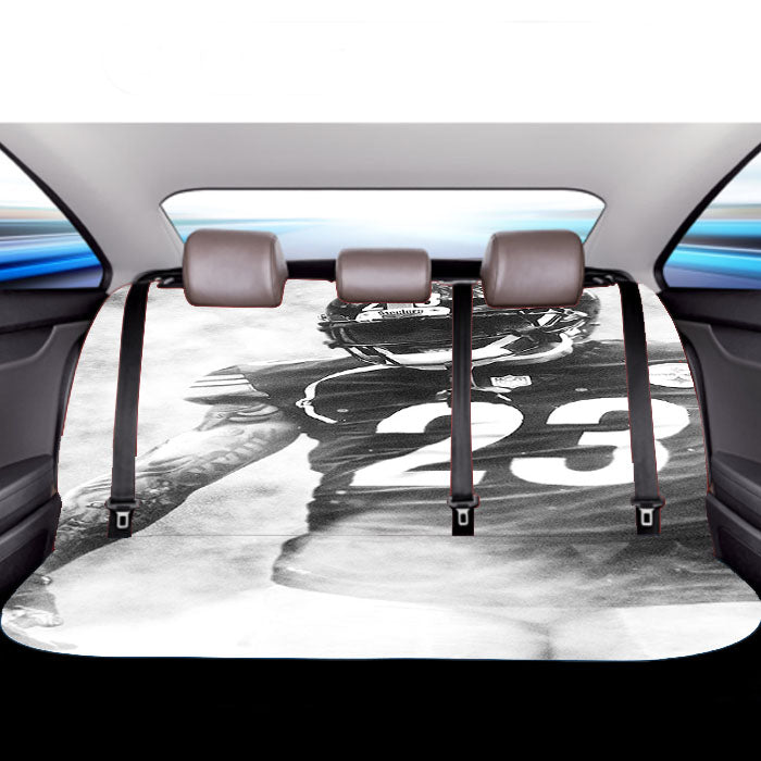 Joe Haden Pittsburgh Steelers Smoke Wallpaper Car Back Rear Seat Covers