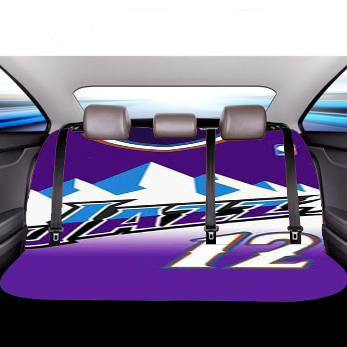 John Stockton Jersey Car Back Rear Seat Covers