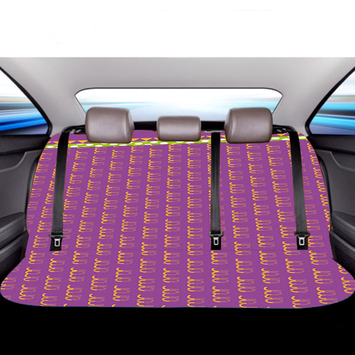 Jojo Bizzare Pattern Car Back Rear Seat Covers