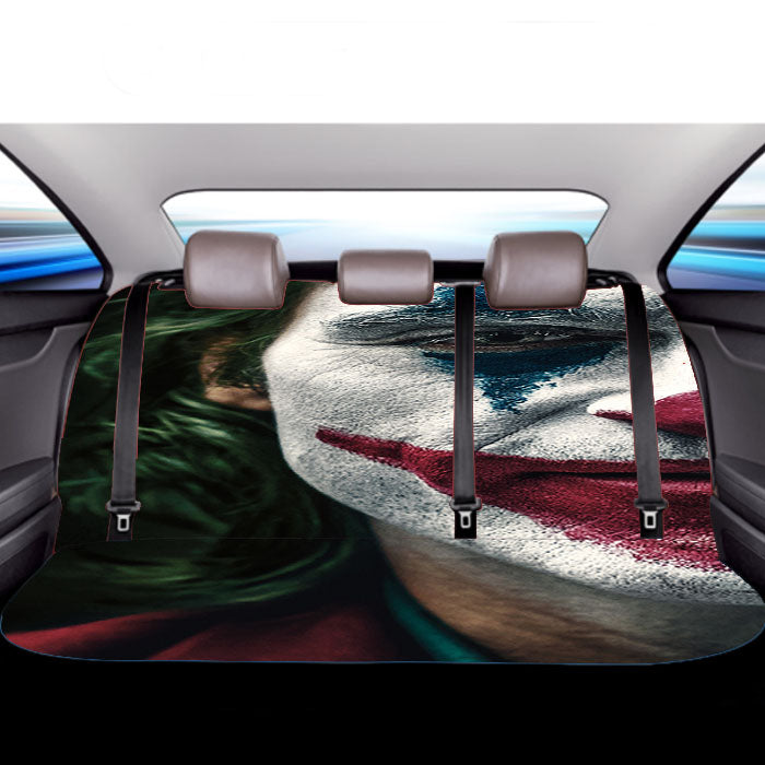 Joker Half Face Car Back Rear Seat Covers