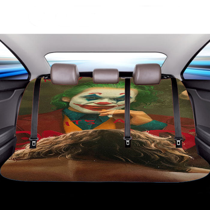 Joker Movie Car Back Rear Seat Covers