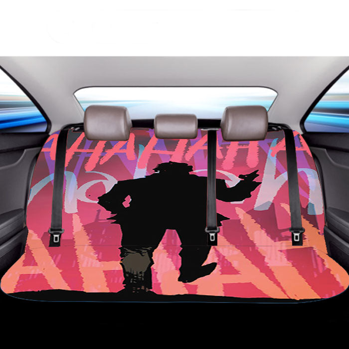 Joker Quote Hahaha Car Back Rear Seat Covers