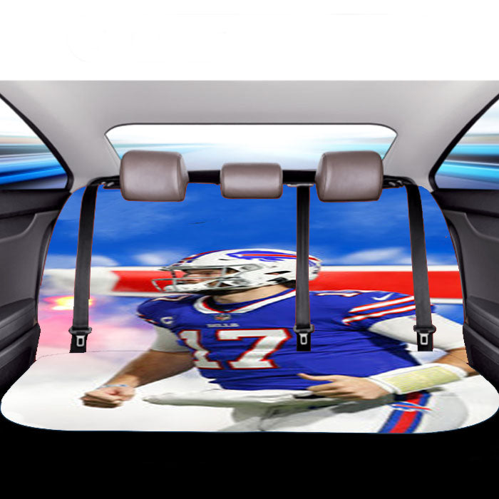 Josh Allen Buffalo Bills Car Back Rear Seat Covers