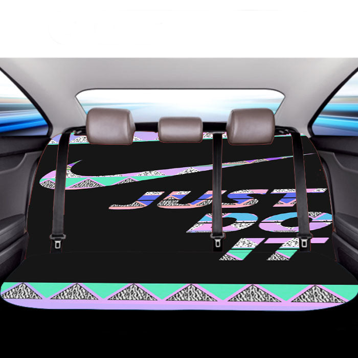 Just Do It Aztec Pastel Car Back Rear Seat Covers