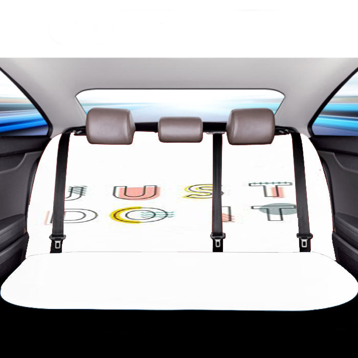 Just Do It Colo Car Back Rear Seat Covers