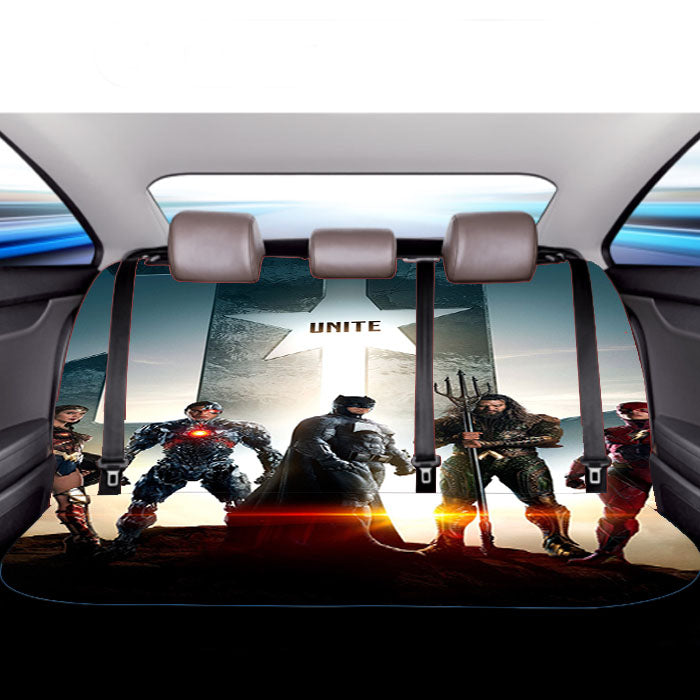 Justice League Car Back Rear Seat Covers