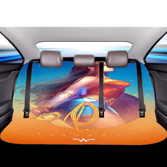 Justice League Wonder Woman Car Back Rear Seat Covers