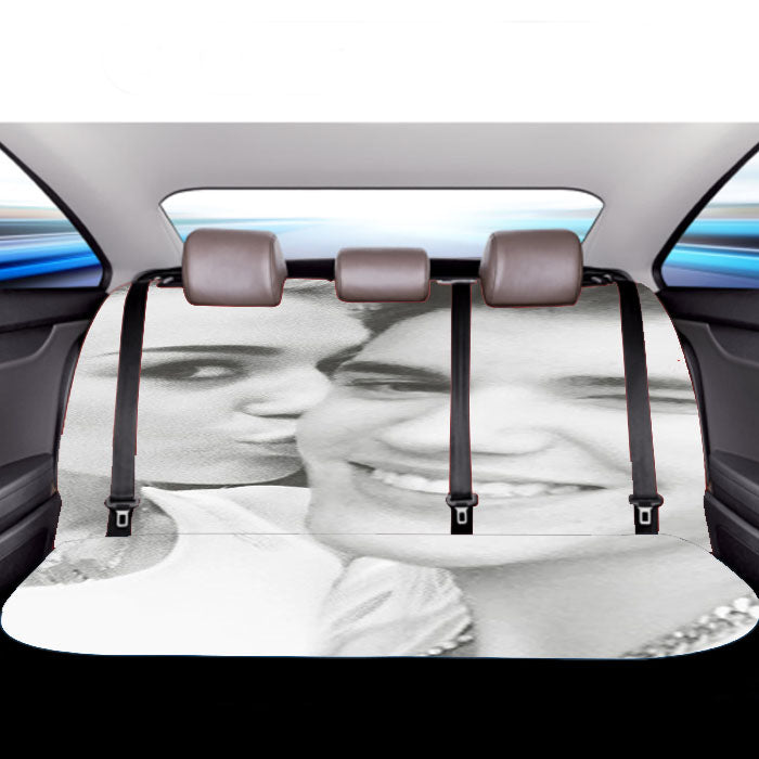 Justin Bieber And Miley Cyrus Car Back Rear Seat Covers