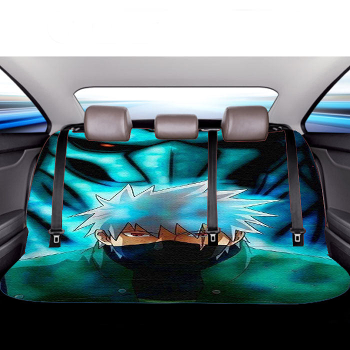 Kakashi Green Susanoo Biju Car Back Rear Seat Covers