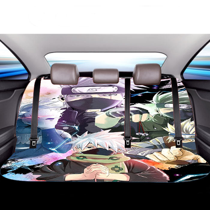 Kakashi Hatake Transformation Pedia Car Back Rear Seat Covers