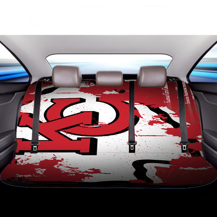 Kansas City Chiefs Car Back Rear Seat Covers