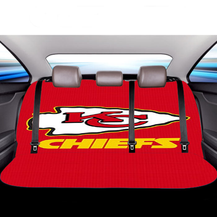 Kansas City Chiefs 4 Car Back Rear Seat Covers