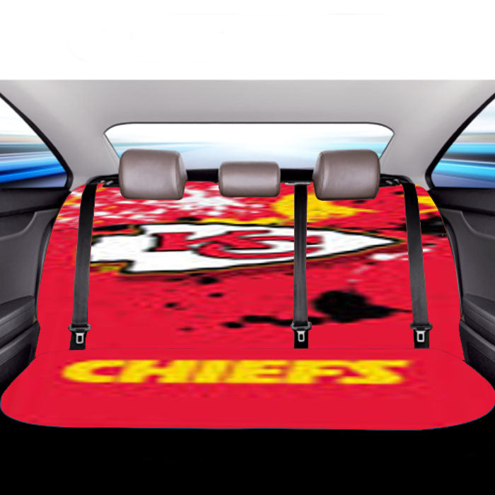 Kansas City Chiefs Nfl Car Back Rear Seat Covers