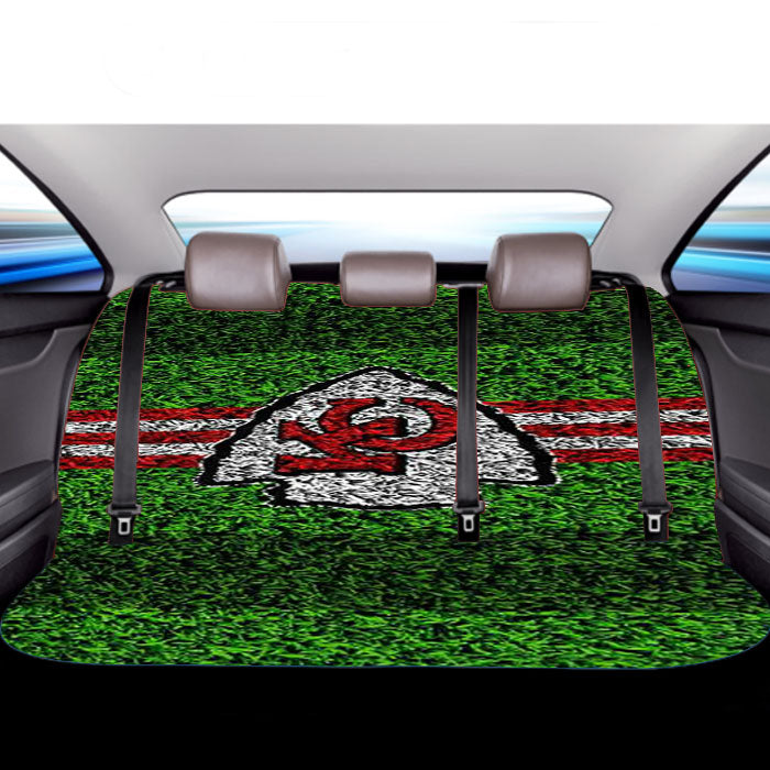 Kansas City Chiefs Symbol Car Back Rear Seat Covers