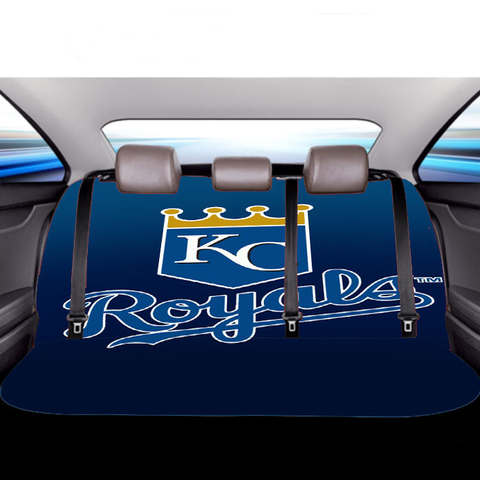 Kansas City Royals Logo Car Back Rear Seat Covers