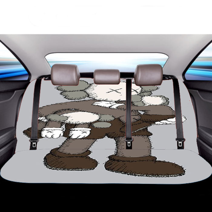 Kaws Car Back Rear Seat Covers