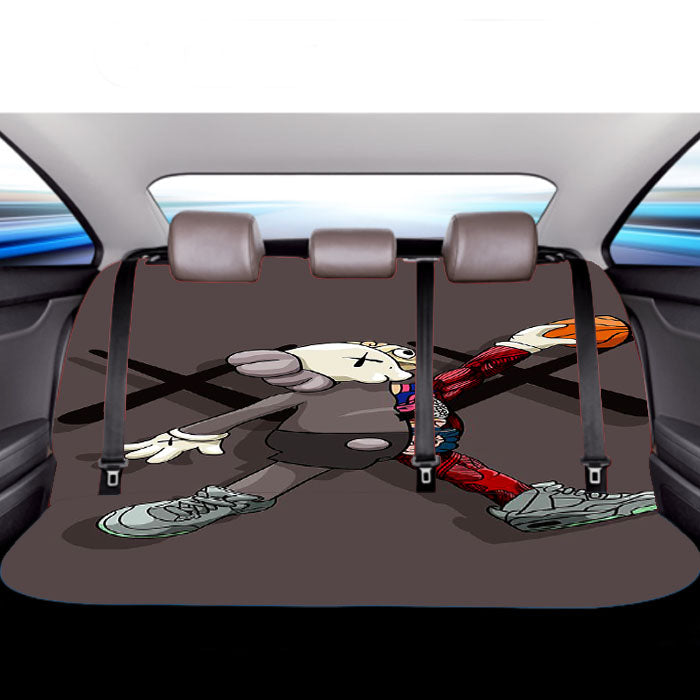 Kaws Basketball Car Back Rear Seat Covers