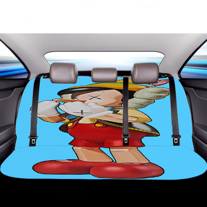 Kaws Pinocchio Car Back Rear Seat Covers