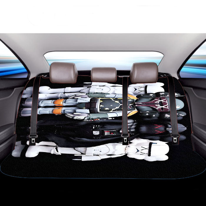Kaws Star Wars Figure Car Back Rear Seat Covers