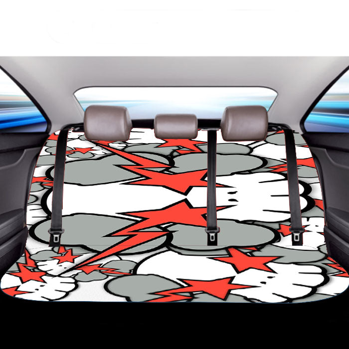 Kaws Wallpaper Car Back Rear Seat Covers