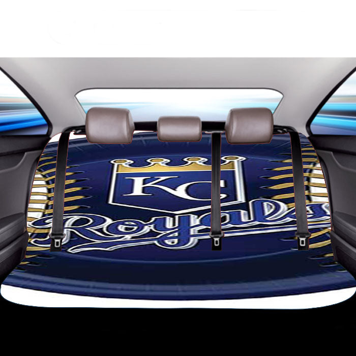 Kc Royals Plate Car Back Rear Seat Covers