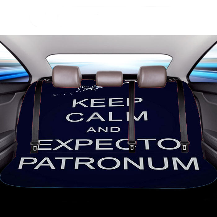 Keep Calm Harry Potter Car Back Rear Seat Covers