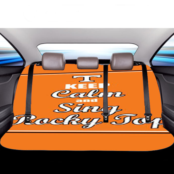 Keep Calm Sing Rocky Top Car Back Rear Seat Covers