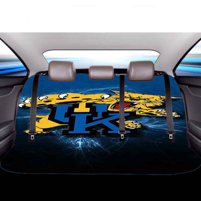 Kentucky Wildcats Football Car Back Rear Seat Covers