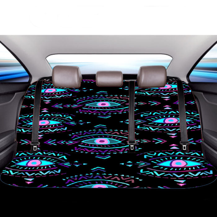 Kenzo Eye Pattern Car Back Rear Seat Covers