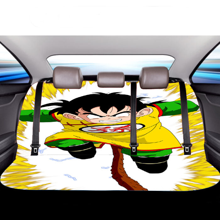 Kid Gohan Hidden Power Car Back Rear Seat Covers